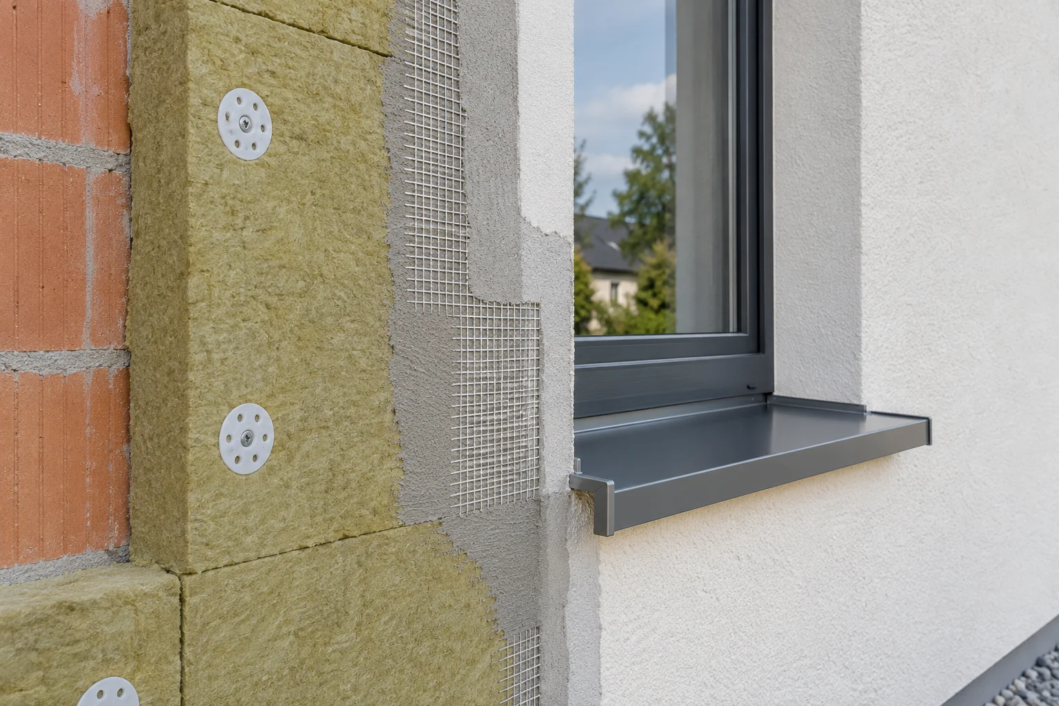 Illustration générée : préparer les murs existants.